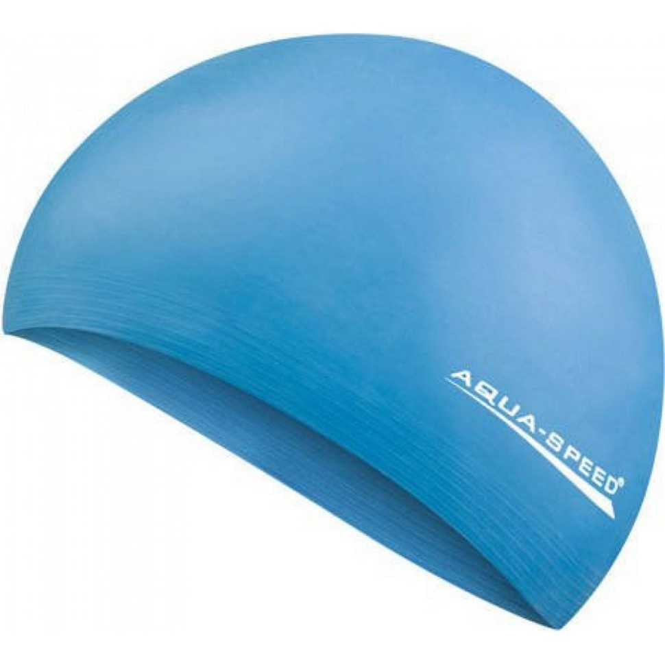 Шапка для плавания SOFT LATEX 5727 Aqua Speed 122-01 неоновый зеленый, OSFM