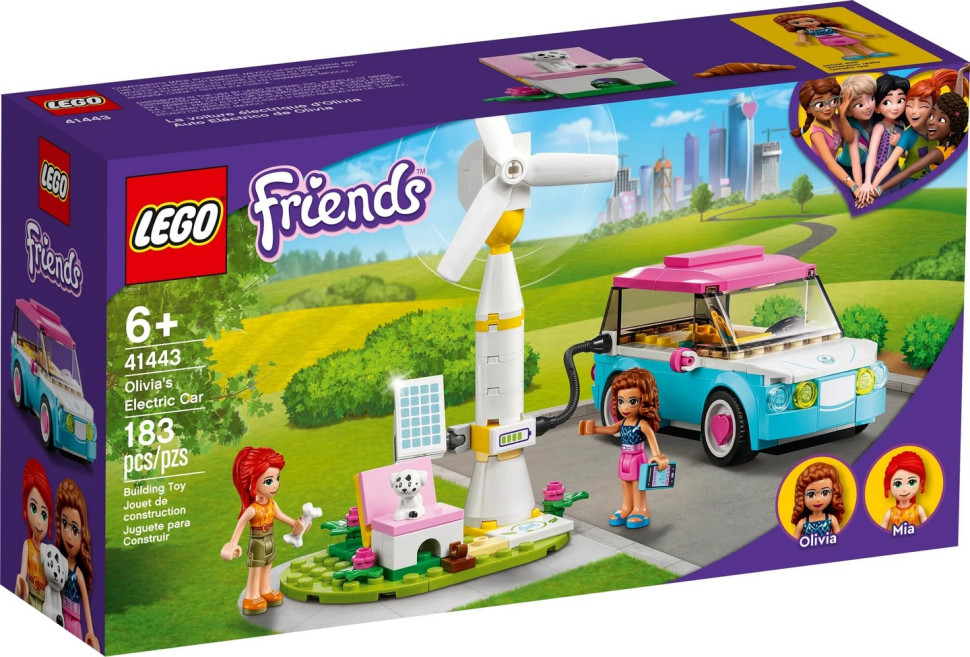 Конструктор LEGO Friends Электромобиль Оливии 41443