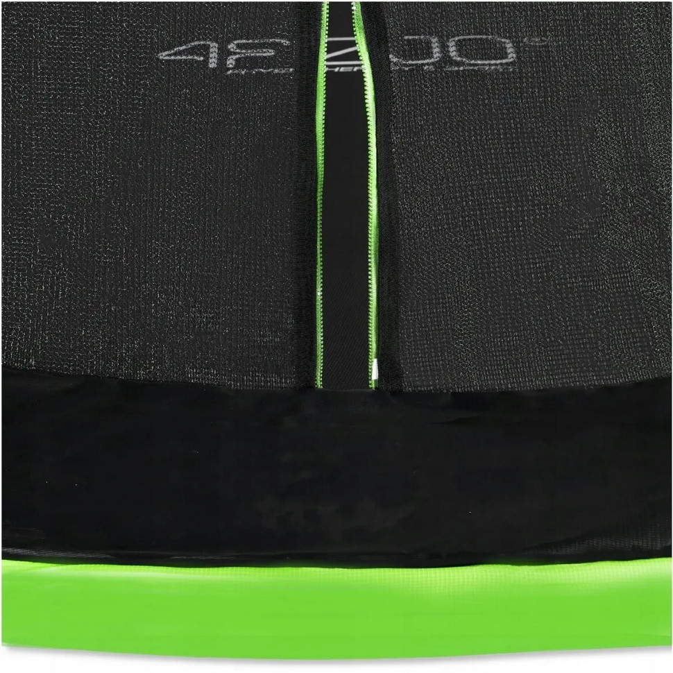 Батут із внутрішньою сіткою Premium 4FIZJO 4FJ0365, 10FT 312 см, Black/Green