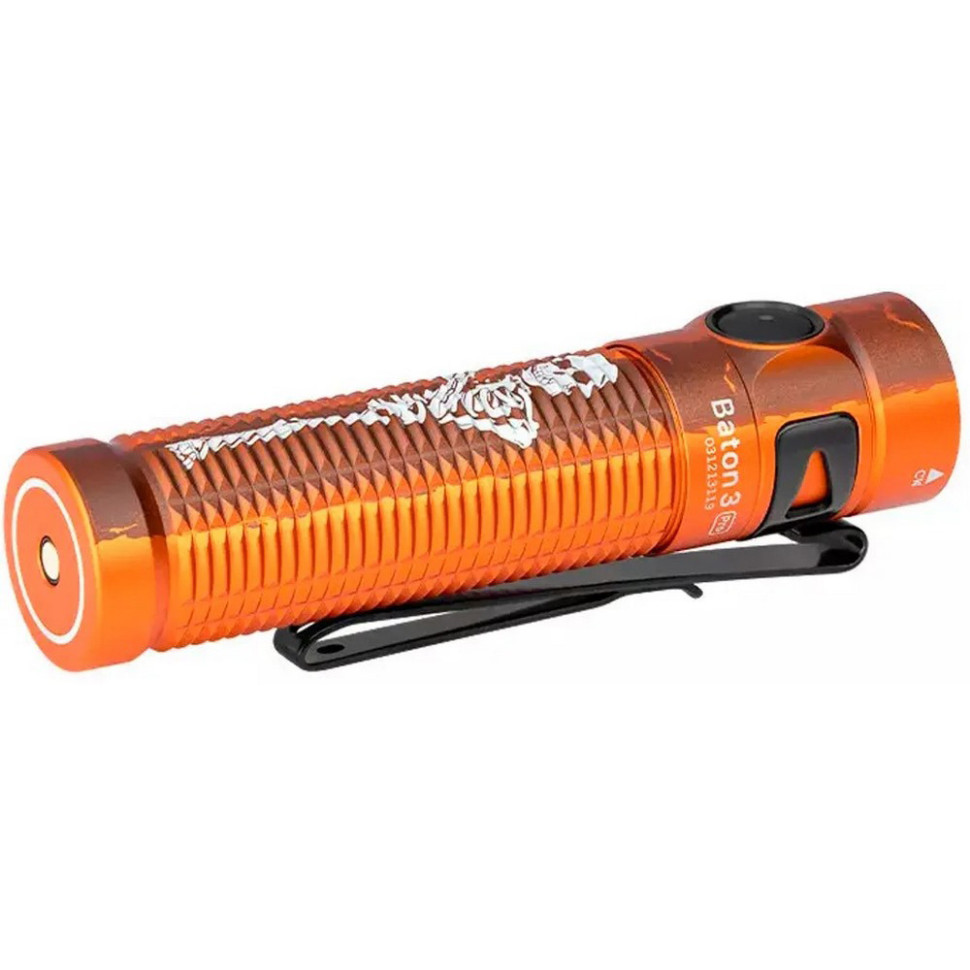 Фонарь Baton 3 Pro Olight 0.0000.3051 orange 1500 люмен