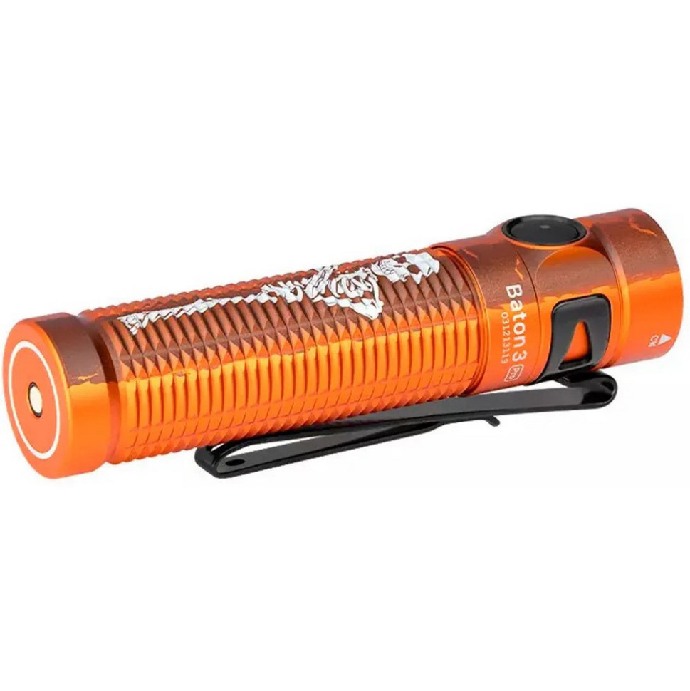 Фонарь Baton 3 Pro Olight 0.0000.3051 orange 1500 люмен