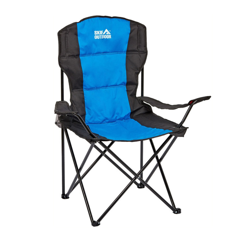 Стул раскладной Soft Base Skif Outdoor ZF-F001BBL, black/blue