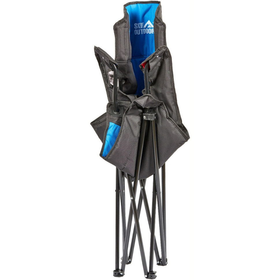 Стул раскладной Soft Base Skif Outdoor ZF-F001BBL, black/blue