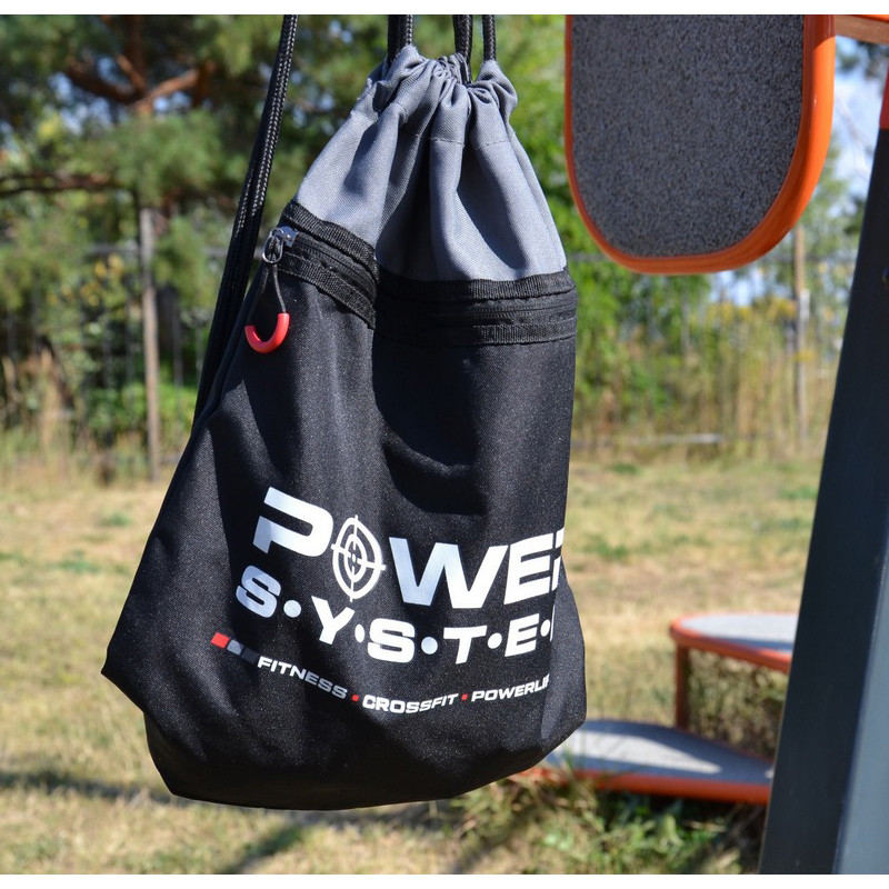 Рюкзак спортивный Gym Sack Alpha Power System 7011BG-3 Blak/Grey