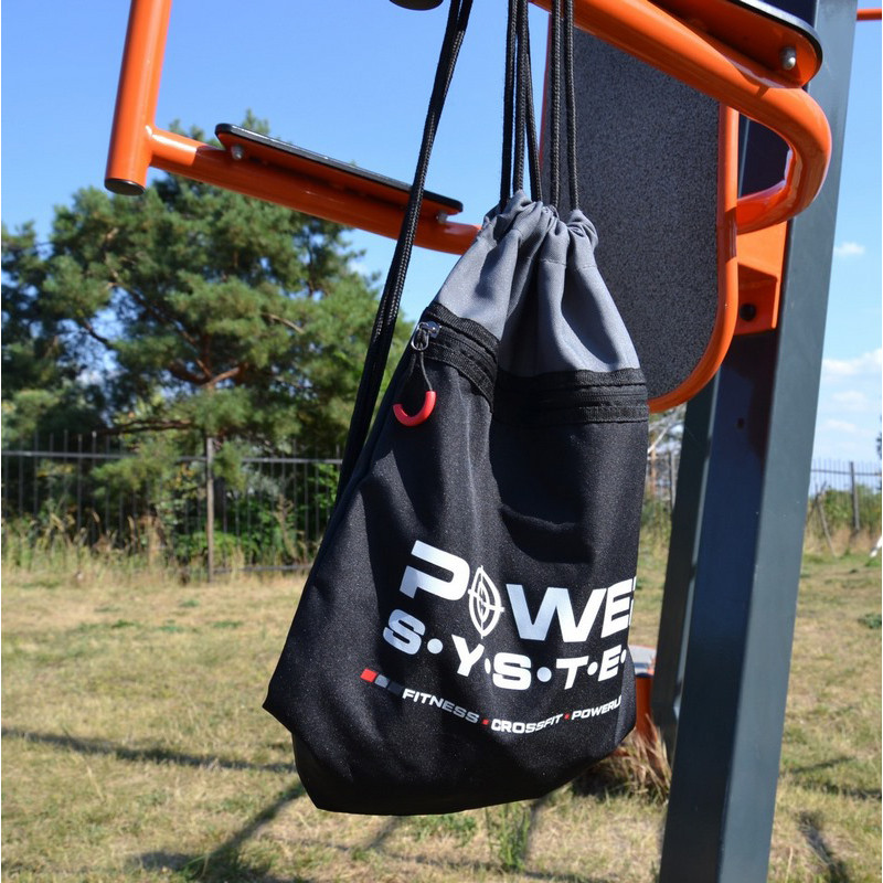 Рюкзак спортивный Gym Sack Alpha Power System 7011BG-3 Blak/Grey