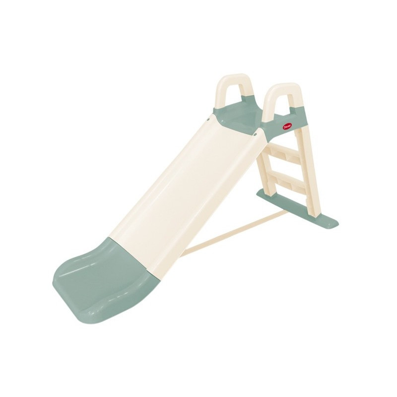 Детская пластиковая горка для катания Doloni 0140/18 кремово-мятная, 140 см