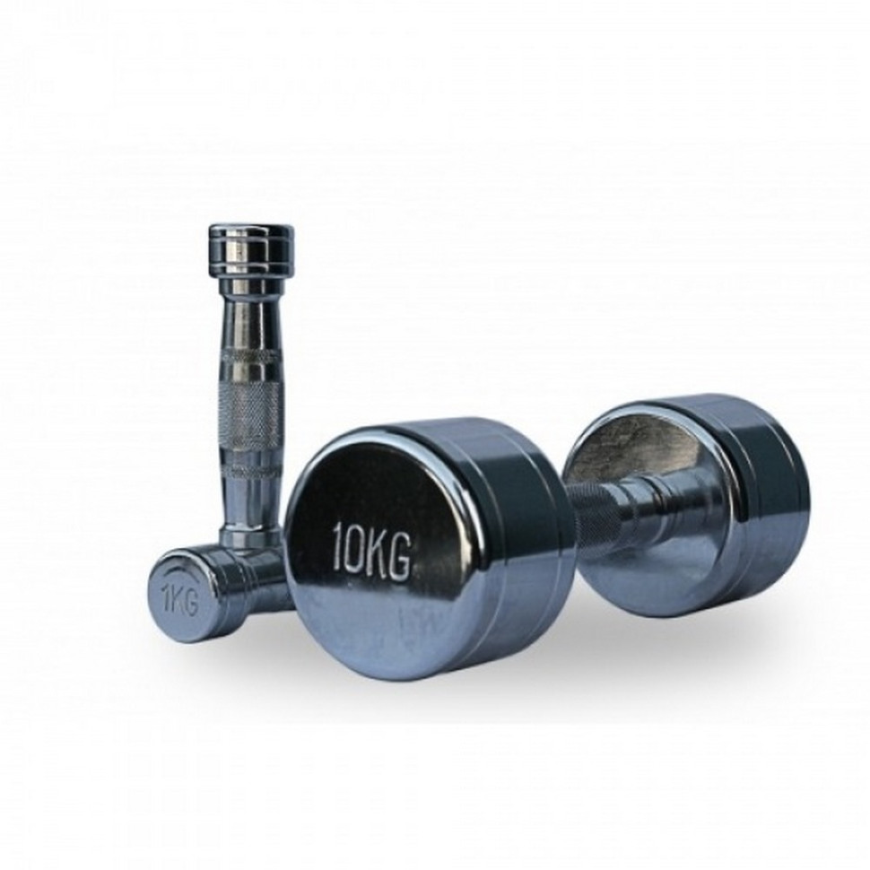 Хромований гантельний ряд Generation Fitness 10083FS 110 кг