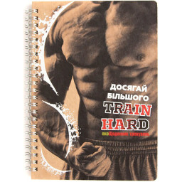 Дневник тренировок "Для него" А5 Kiri sketch 15103-KR, на пружине