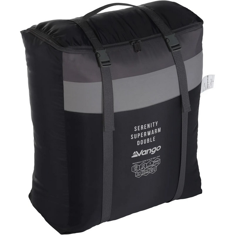 Спальний мішок Serenity Superwarm Double Vango 928206 Shadow Grey, Twin 