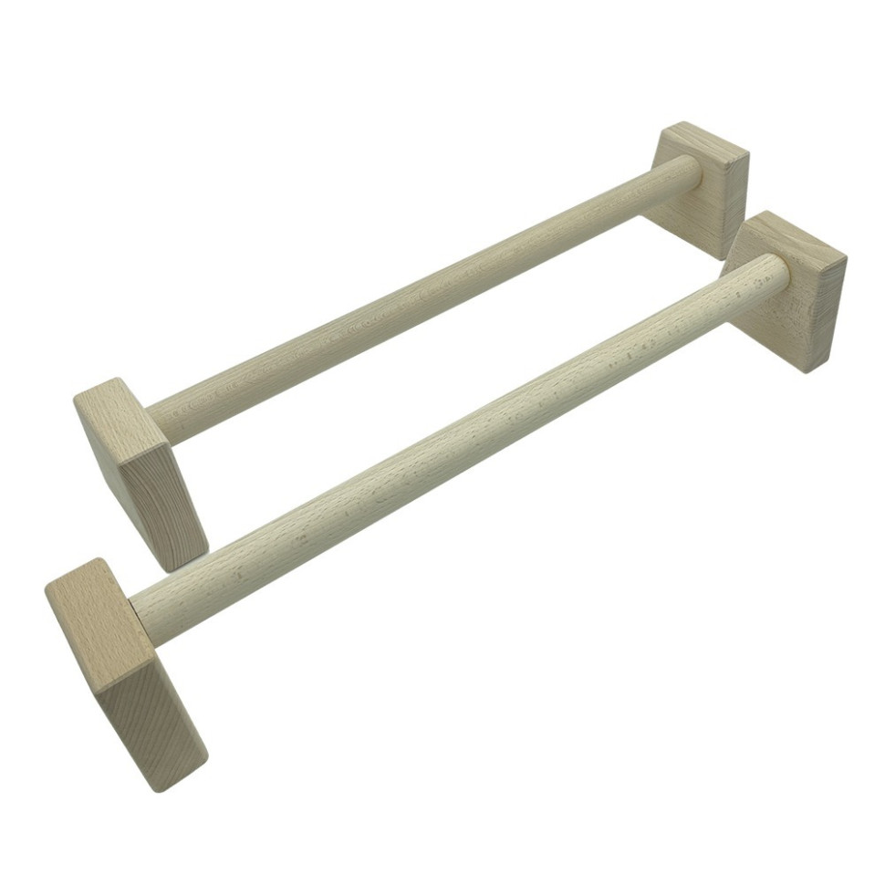 Паралетси, упори для віджимання дерев'яні Wood Gym Push Up Newt NE-WD-50 з бука 50 см 2 шт