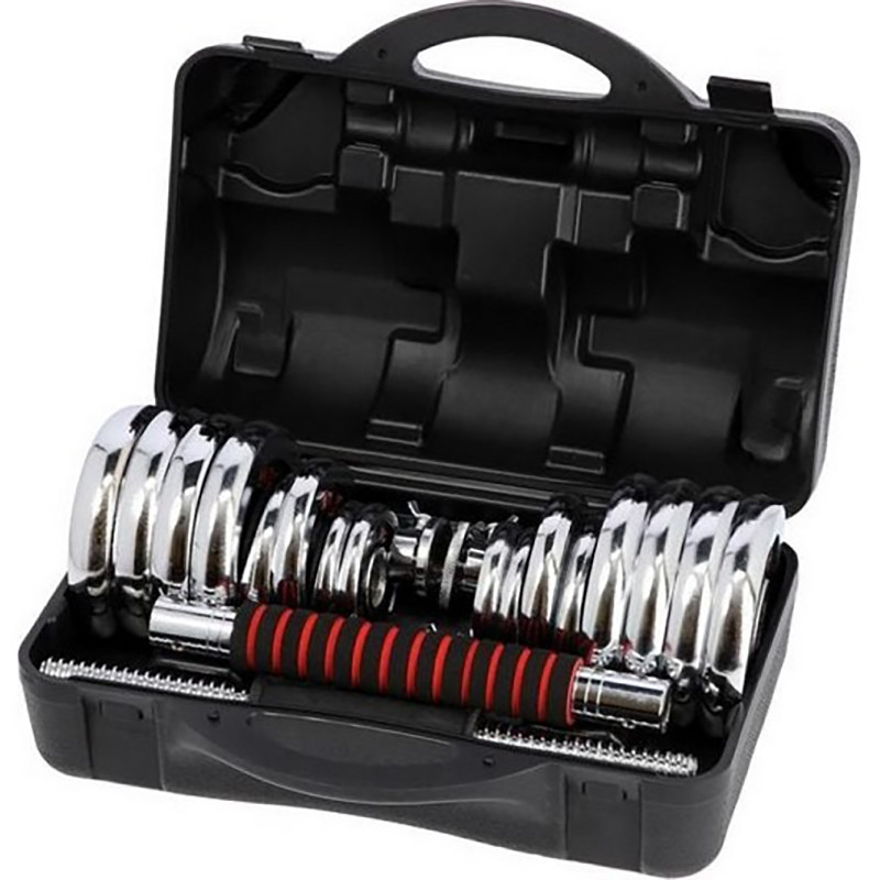 Гантелі STC30 HMS 17-59-113 хром 2 x 15 кг
