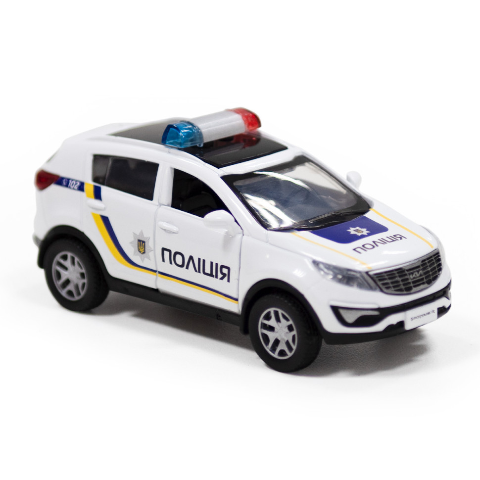 Автомодель дитяча KIA SPORTAGE R-ПОЛІЦІЯ TechnoDrive 250293 інерційна