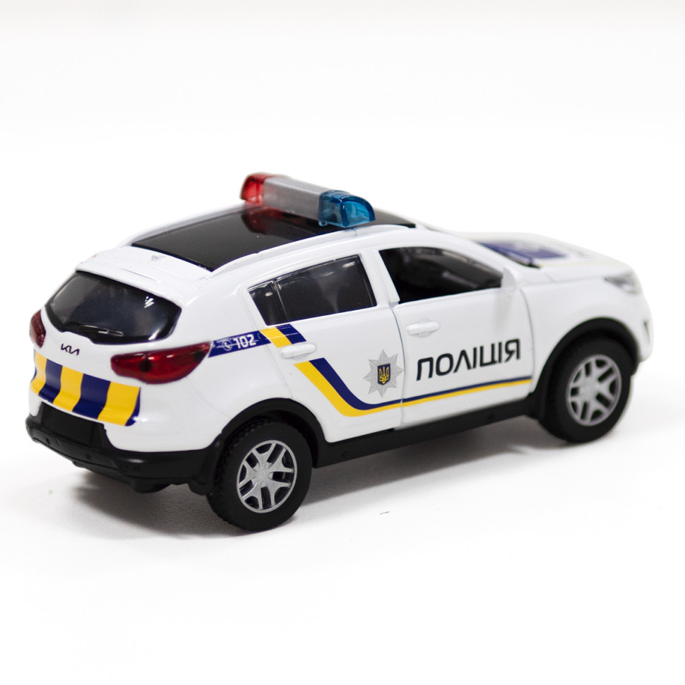 Автомодель дитяча KIA SPORTAGE R-ПОЛІЦІЯ TechnoDrive 250293 інерційна