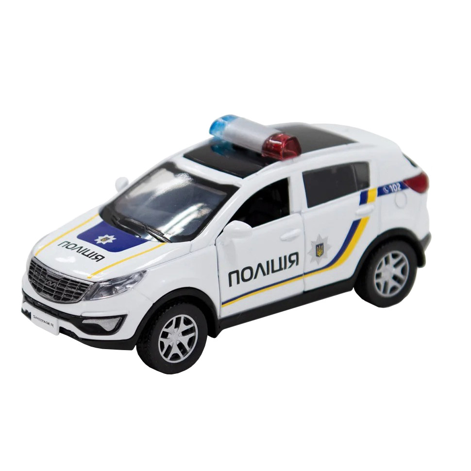Автомодель дитяча KIA SPORTAGE R-ПОЛІЦІЯ TechnoDrive 250293 інерційна