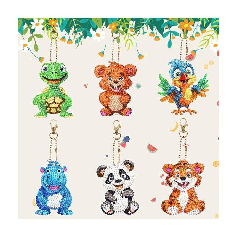Набір брелків для алмазної мозаїки 