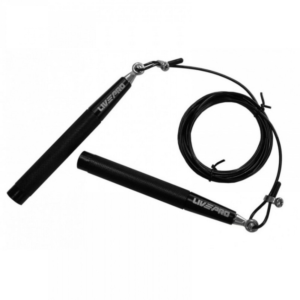 Скакалка скоростная с отягощением SPEED JUMPROPE LivePro LP8283H