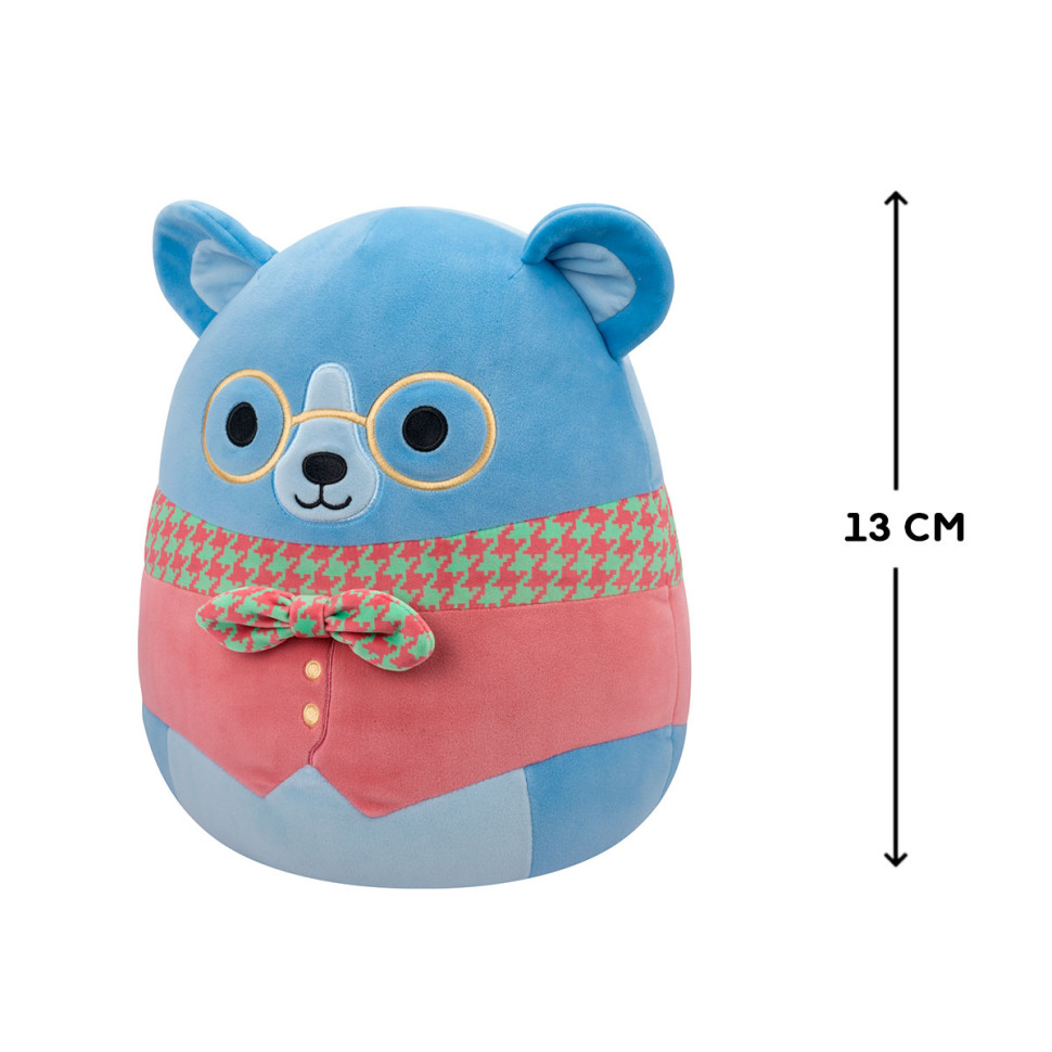 Мягкая игрушка Медведь Озу с бабочкой Squishmallows SQER00925, 13 см