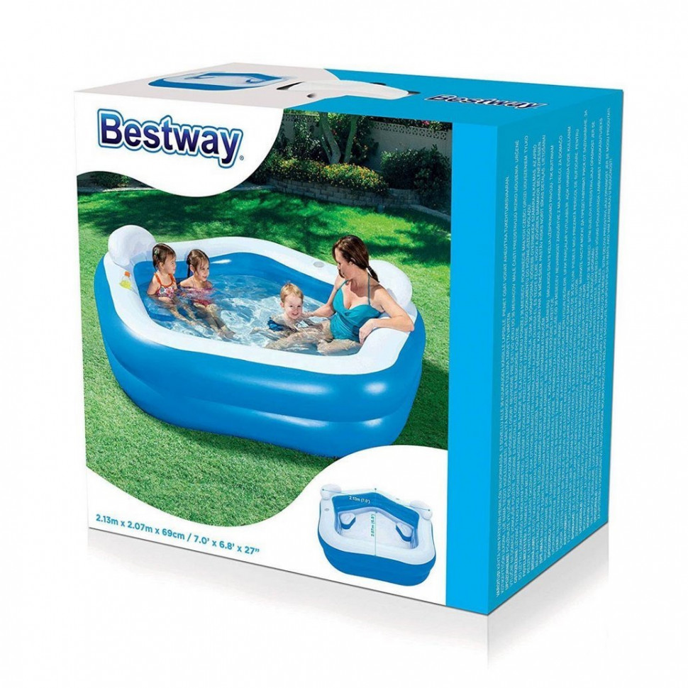 Бассейн надувной Bestway 54153 детский