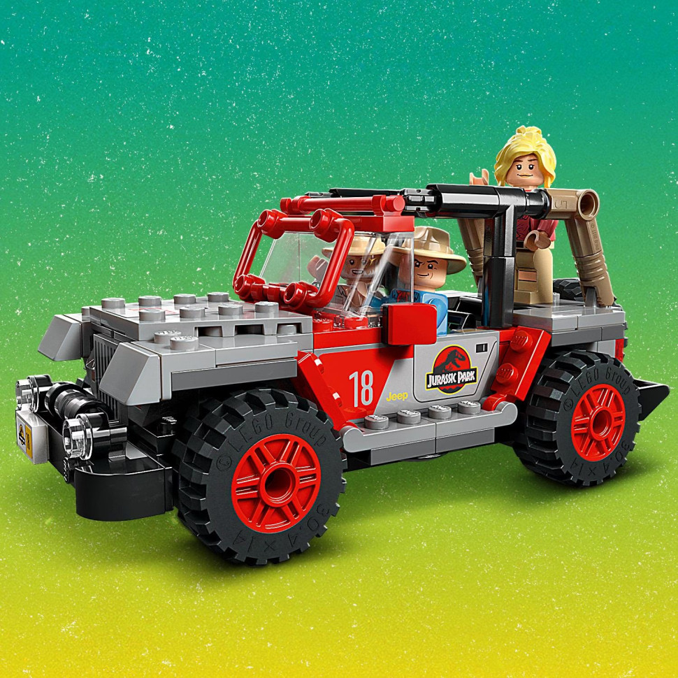 Конструктор LEGO Jurassic Park Відкриття брахіозавра 76960, 512 деталей 