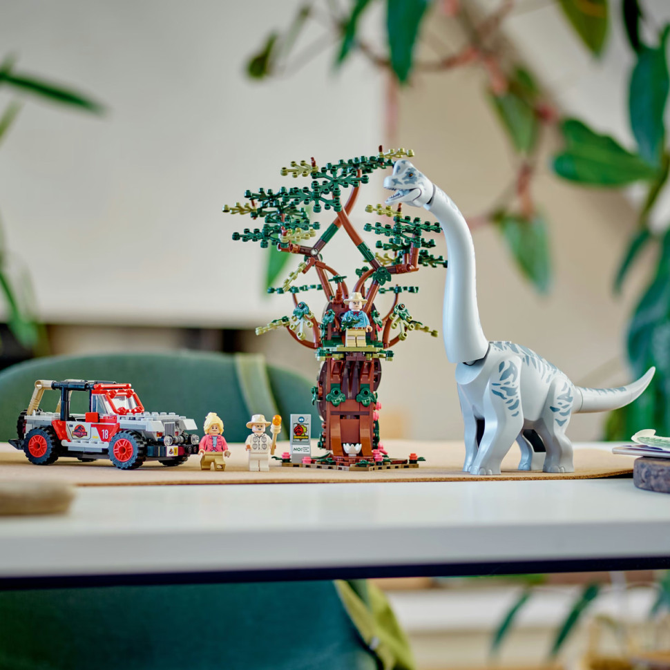 Конструктор LEGO Jurassic Park Відкриття брахіозавра 76960, 512 деталей 
