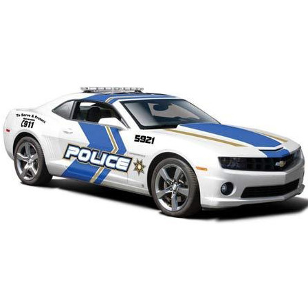 Моделі автопром (1:24) 2010 Chevrolet Camaro SS RS Police білий 31208