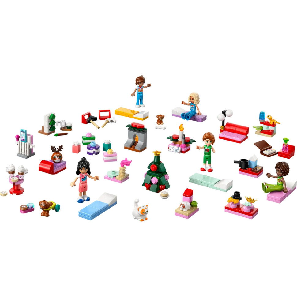 Конструктор Advent Friends 2025 LEGO 42668, 237 деталей