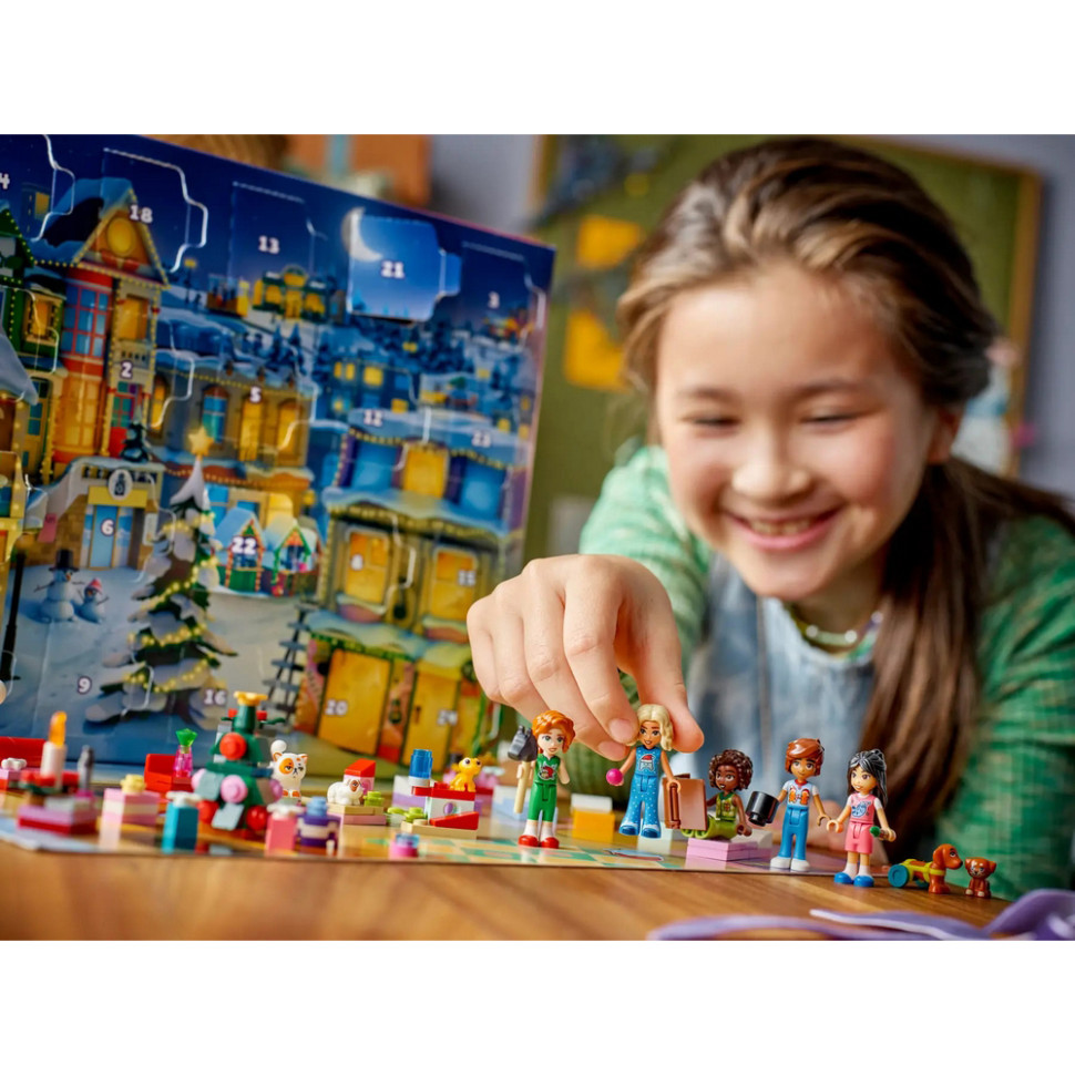 Конструктор Advent Friends 2025 LEGO 42668, 237 деталей
