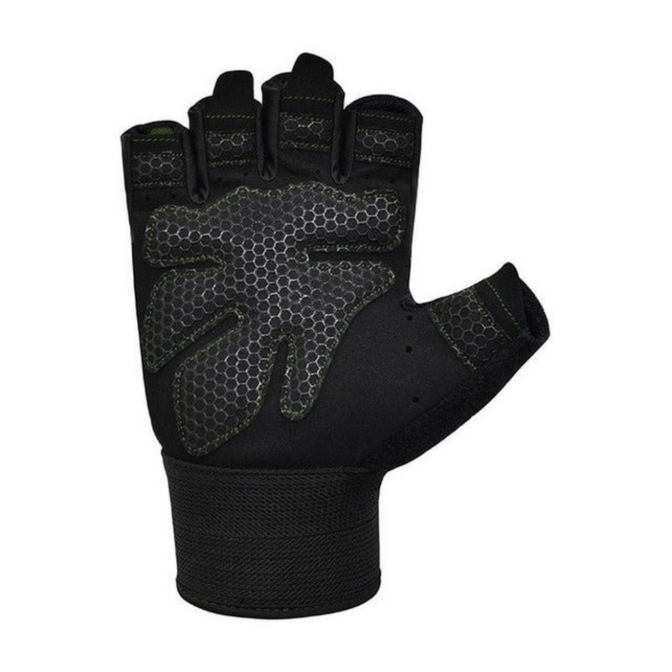 Перчатки для фитнеса W1 Half RDX Inc Limited WGA-W1HB-XL+ Black, XL