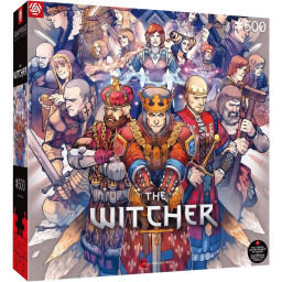 Пазл классический The Witcher Northern Realms GoodLoot 5908305246756, 500 элементов