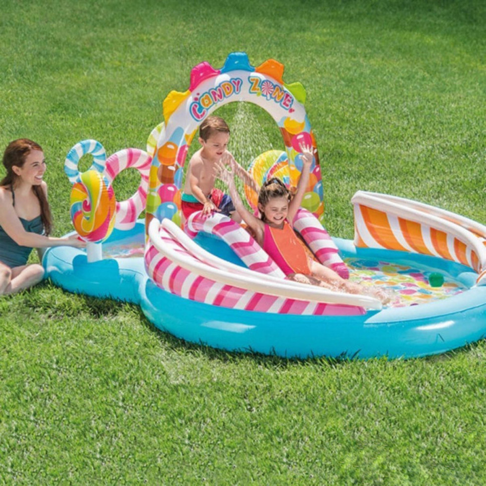Игровой центр Intex 57149 Бассейн, горка, мячи