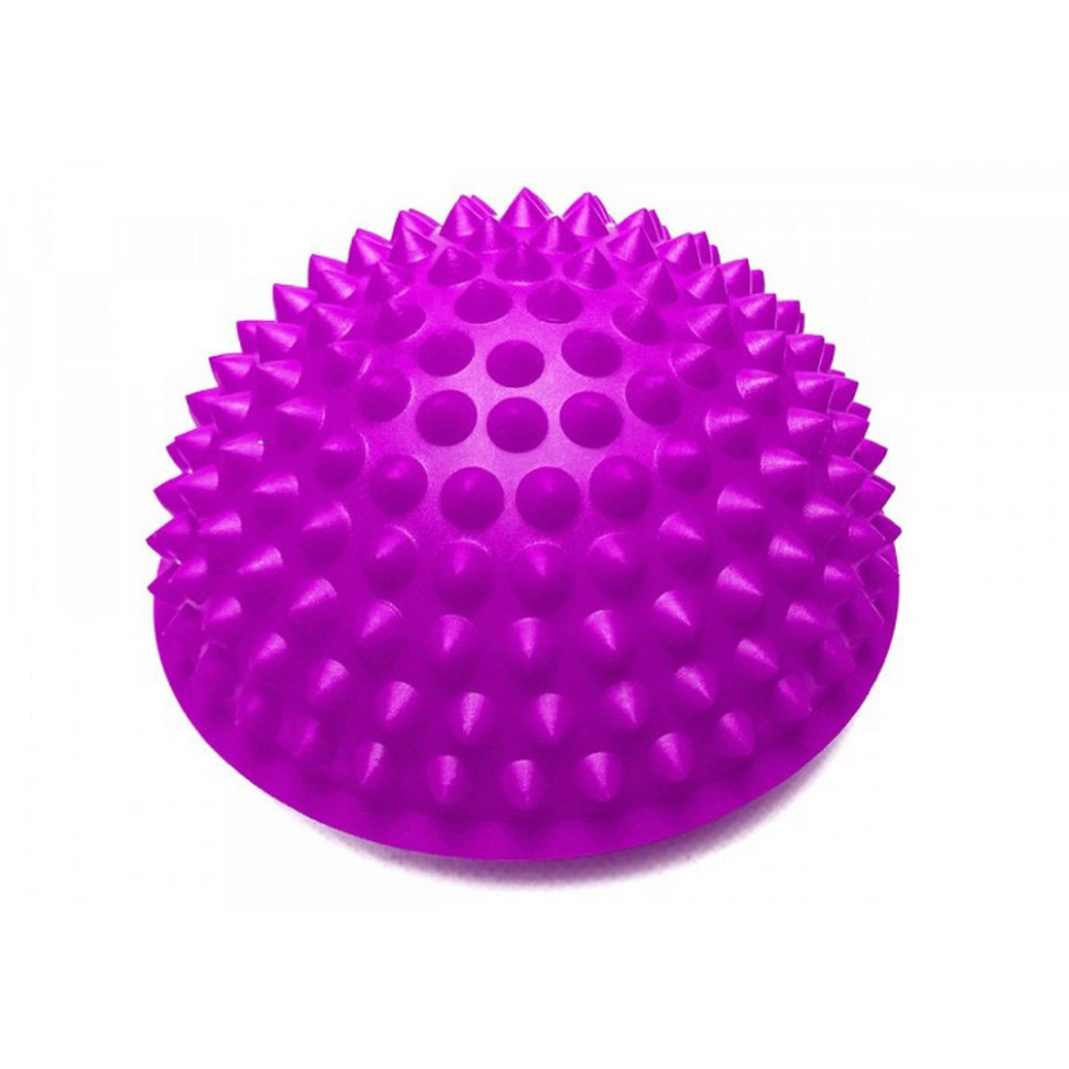 Полусфера массажная киндербол EasyFit EF-3002-V 15 см, жесткая, фиолетовая