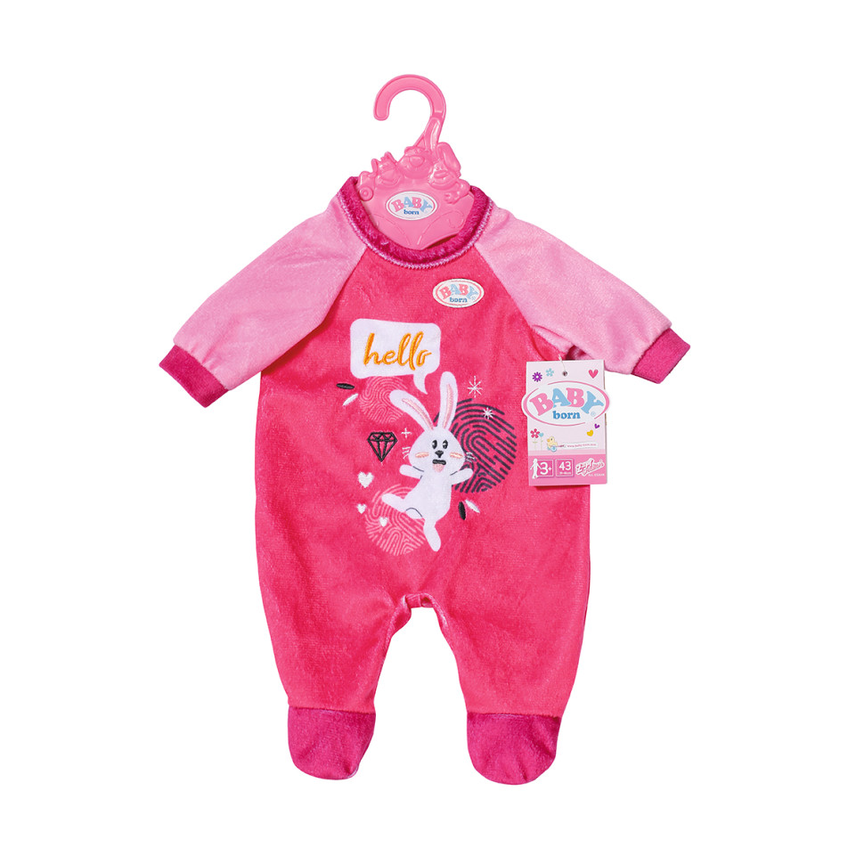 Одежда для куклы РОЗОВЫЙ КОМБИНЕЗОН BABY BORN 832646 на куклу 43 см