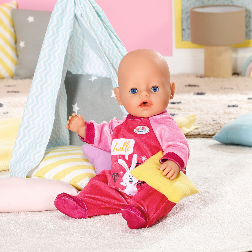 Одежда для куклы РОЗОВЫЙ КОМБИНЕЗОН BABY BORN 832646 на куклу 43 см