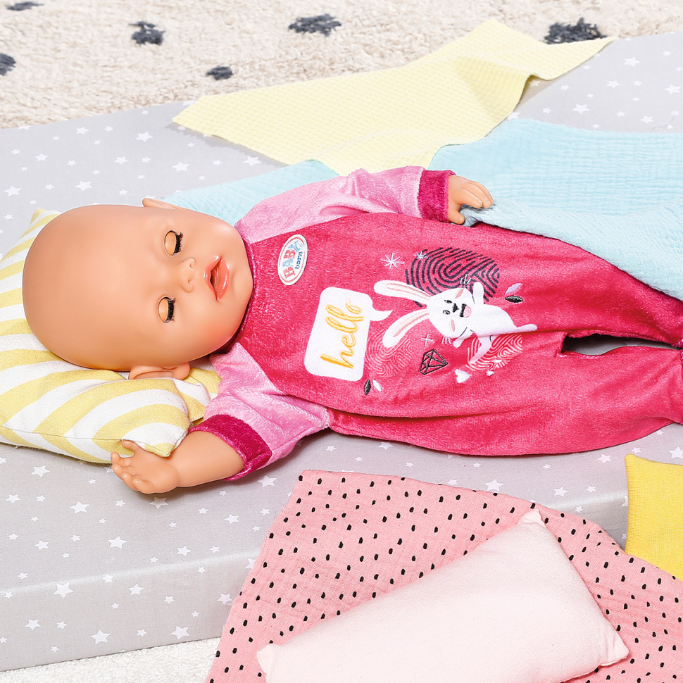 Одежда для куклы РОЗОВЫЙ КОМБИНЕЗОН BABY BORN 832646 на куклу 43 см