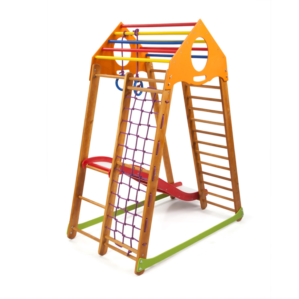Дитячий спортивний комплекс SportBaby BambinoWood Plus 1 рукохід