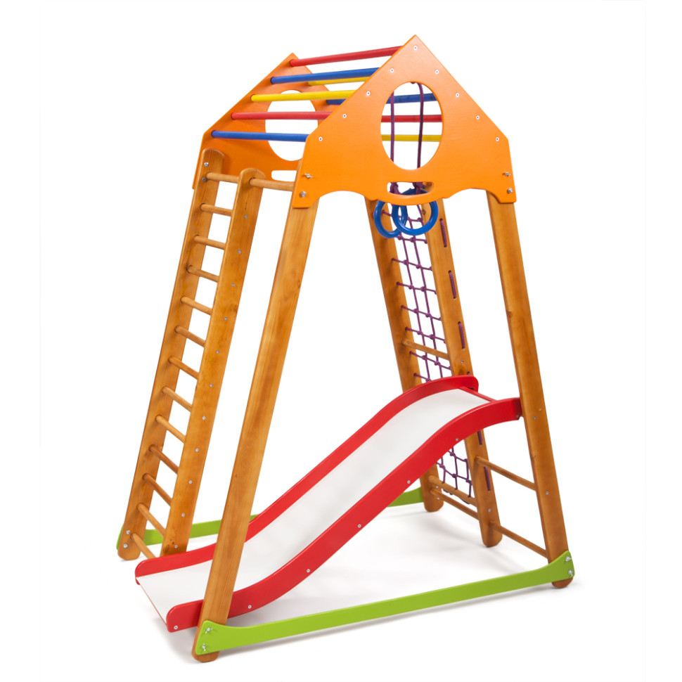 Дитячий спортивний комплекс SportBaby BambinoWood Plus 1 рукохід