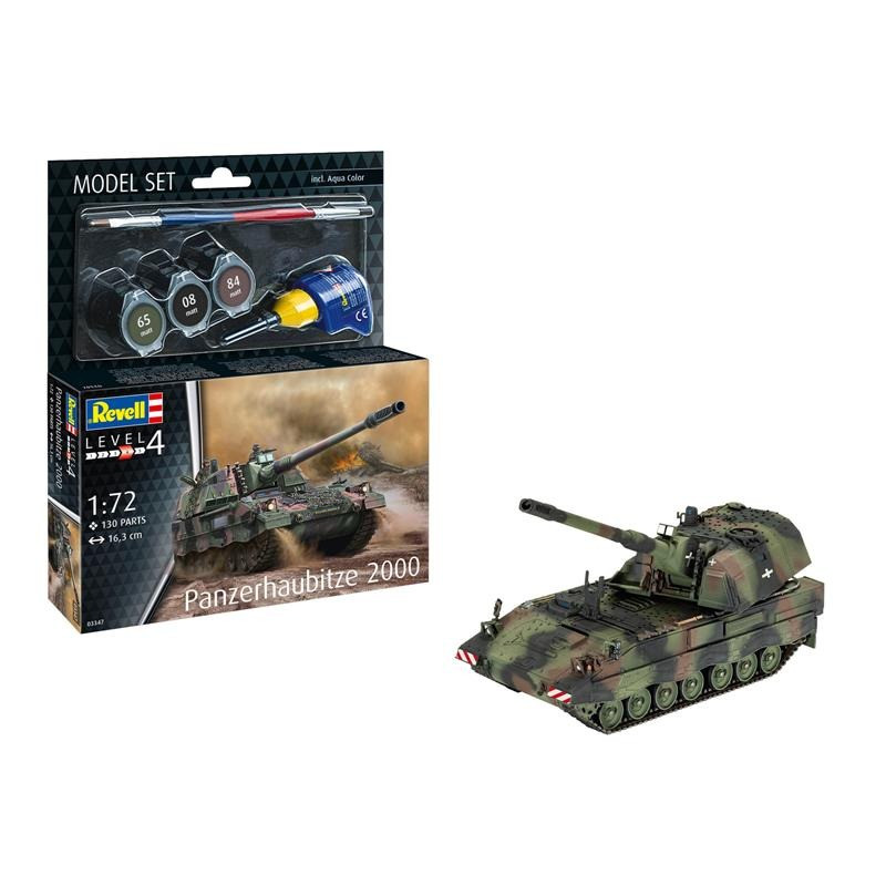 Збірна модель-копія САУ Panzerhaubitze 2000 Revell RVL-63347 рівень 4 масштаб 1:72