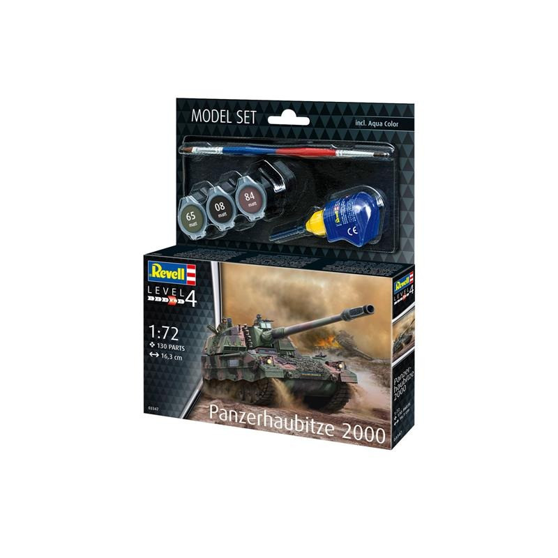 Збірна модель-копія САУ Panzerhaubitze 2000 Revell RVL-63347 рівень 4 масштаб 1:72