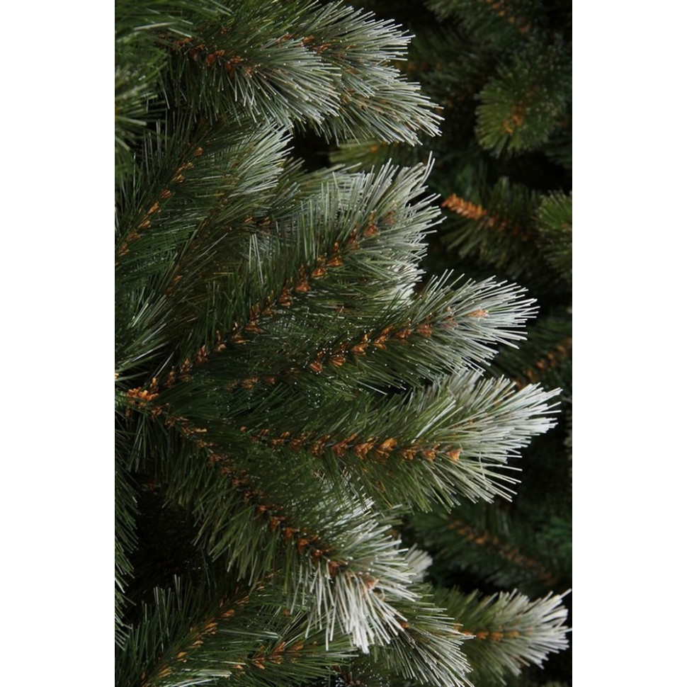 Сосна Pittsburgh Triumph Tree 8717669775799, 90 см, зеленая с эффектом покрытия инеем