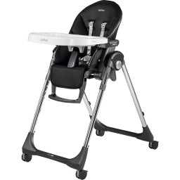 Стілець Prima Pappa Follow Me Peg-Perego IH01000000BL01 Hi-Tech LicoricE чорний ХайТек