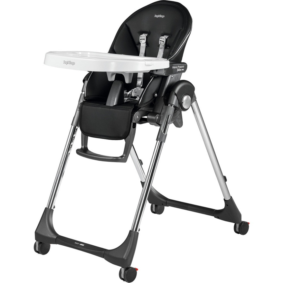Стул Prima Pappa Follow Me Peg-Perego IH01000000BL01 Hi-Tech LicoricE черный ХайТек