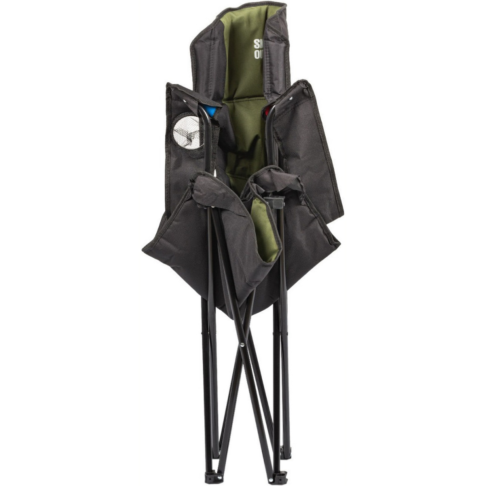 Стілець розкладний Soft Base Skif Outdoor ZF-F001BOL, black/olive