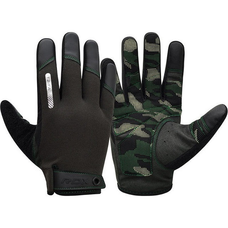 Рукавички для фітнесу T2 Touch Screen Friendly Full Fingerf RDX Inc Limited WGA-T2FA-S Army Green, S