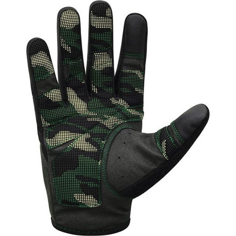 Рукавички для фітнесу T2 Touch Screen Friendly Full Fingerf RDX Inc Limited WGA-T2FA-S Army Green, S