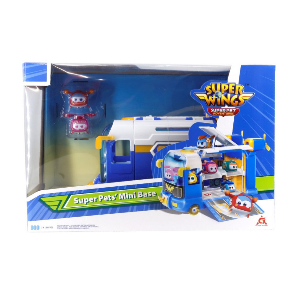 Игровой набор Мини-база Супер Питомцев Super Wings EU770880