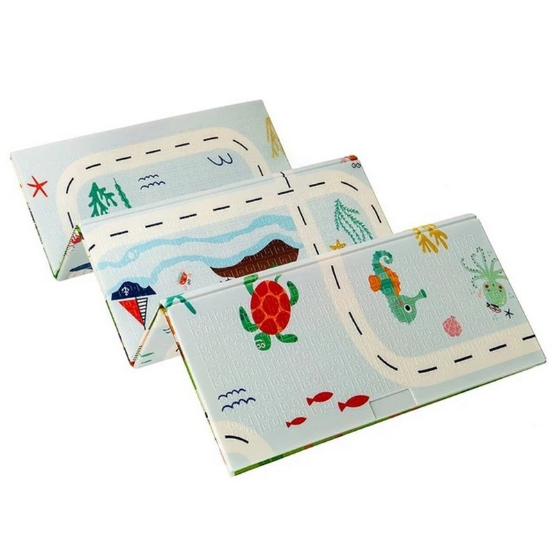 Детский термоковрик двухсторонний Sticker Wall SW-00003032, 147 х 177 х 0,8 см