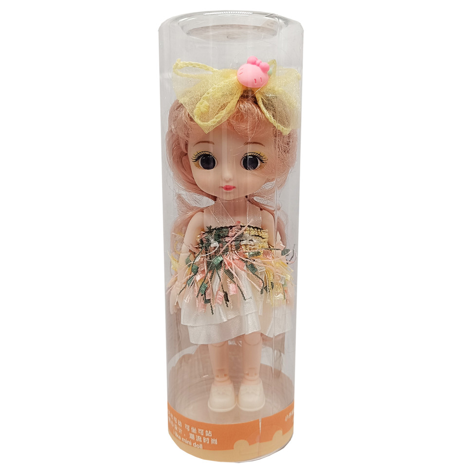 Лялька Дитяча «Olivia» Bambi 5004-8 шарнірна у святковій сукні