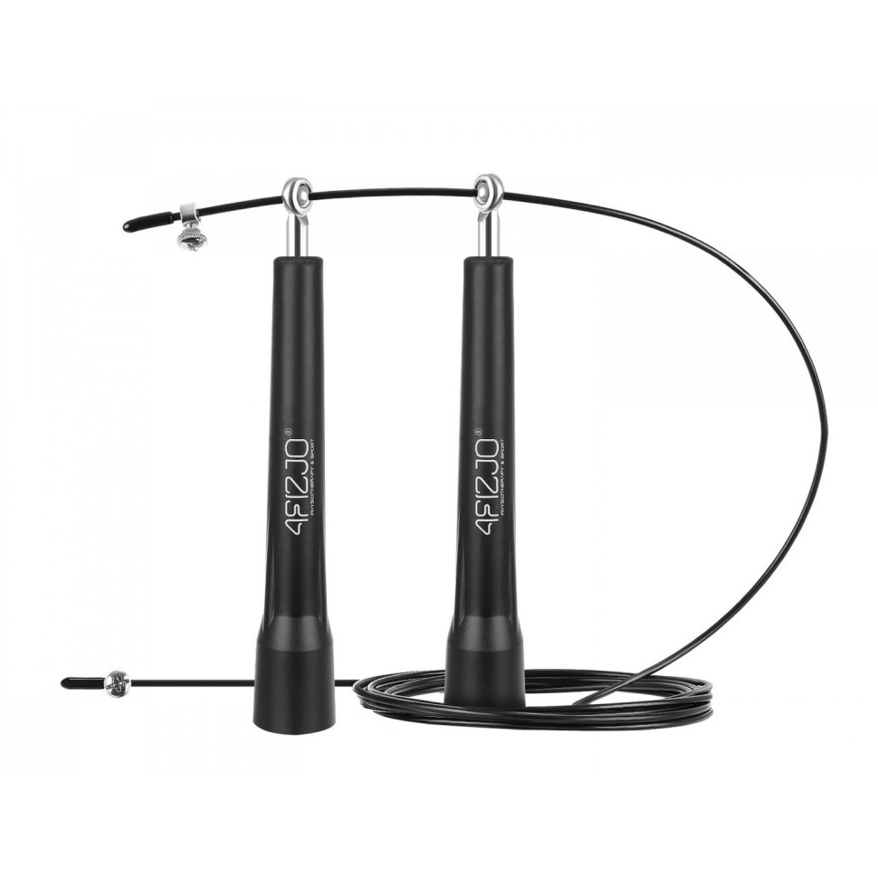Скакалка скоростная для кросфита Standard+ 4FIZJO 4FJ0183 Black