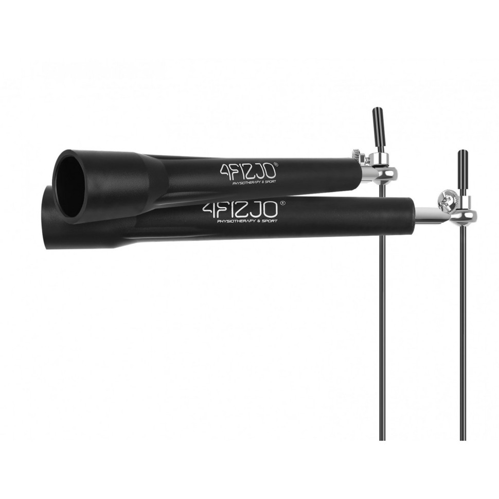 Скакалка скоростная для кросфита Standard+ 4FIZJO 4FJ0183 Black