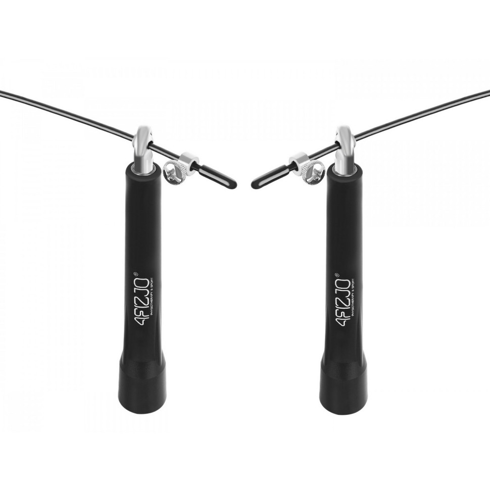 Скакалка скоростная для кросфита Standard+ 4FIZJO 4FJ0183 Black